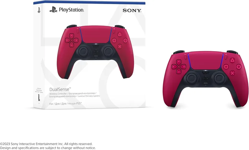 PlayStation Playstation Dualsense Trådlös Kontroller for PlayStation 5, Cosmic Red
