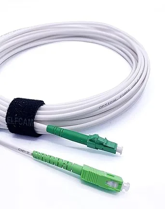 Elfcam® - SC/APC till LC/APC enkelläge Simplex optisk strumpeband