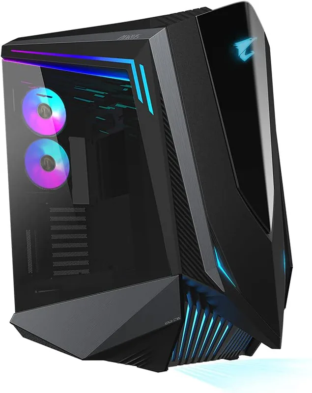 Gigabyte Ac700g Rgb Crystal Tower Case One