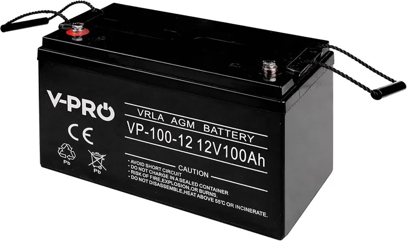 AGM-batteri VPRO 12 V 100 Ah
