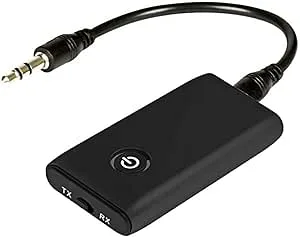 Lerkely Bluetooth-adapter ljud 5.0 två-i-ett trådlös sändare