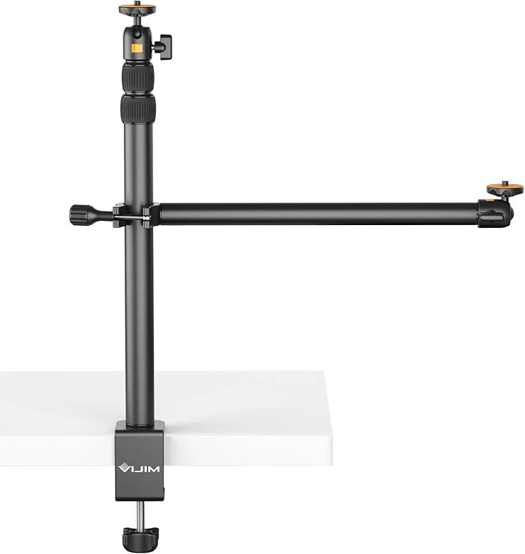 ULANZI LS02 Bordsmontering med bomarm, kamera-skrivbordsmontering 44 cm