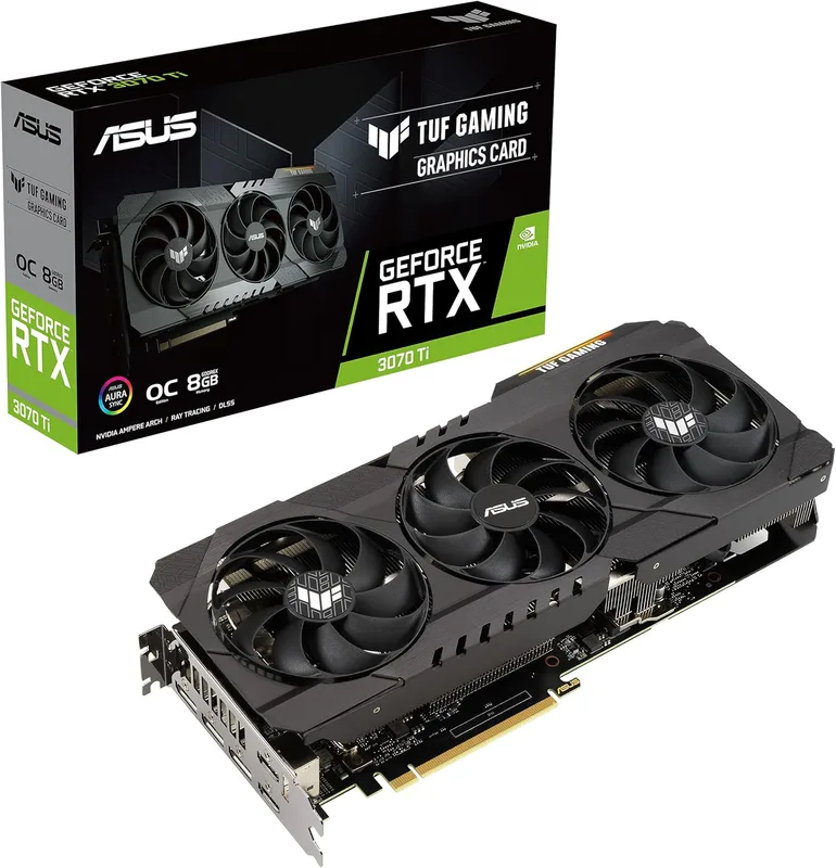ASUS S - TUF-RTX3070TI-O8G-GAMING, 90YV0GY0-M0NA0