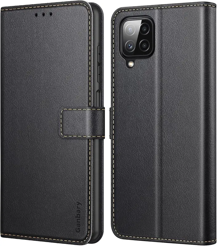 Ganbary Kompatibel med Samsung Galaxy M22/ A22 4G/ M32 4G fodral