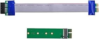 NFHK NGFF M-Key NVME AHCI SSD till PCI-E 3.0 1 x x 1 vertikal adapter