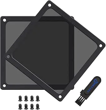 BRIEFCEC Magnetiskt dammfilter fläktskydd 140 mm fint