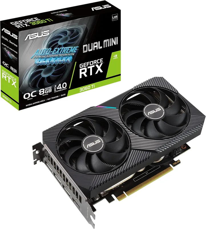ASUS Dual GeForce RTX 3060 Ti V2 MINI OC 8GB
