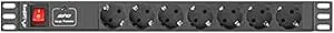 Lanberg PDU-07F-0200-IEC-BK energidistributionsenhet