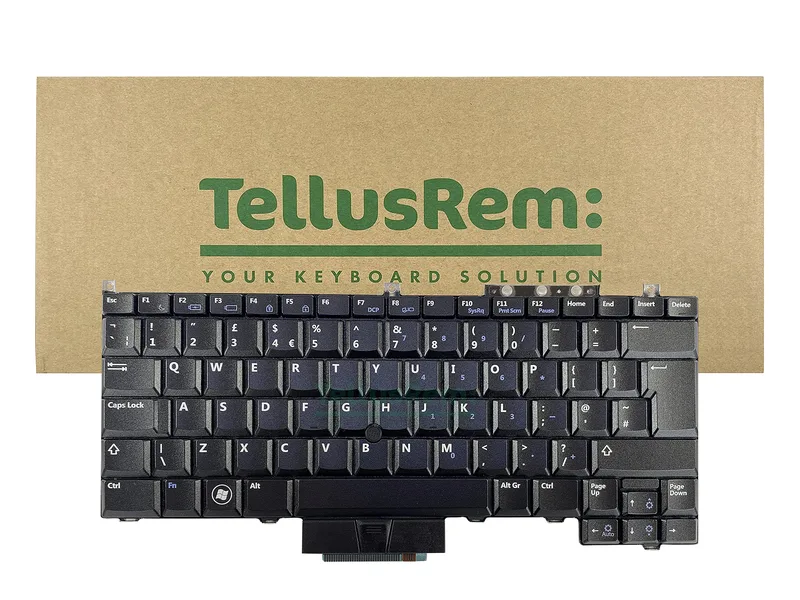 Brittiskt tangentbord utan bakgrundsbelysning för Dell Latitude E4300, E4310, E4200