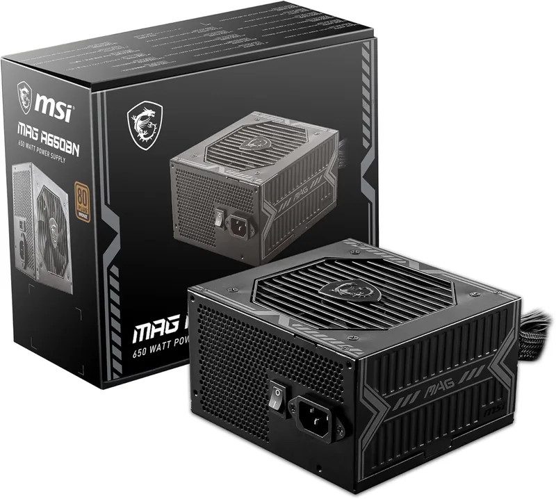 MSI MAG A650BN 650W 80 Plus Bronze