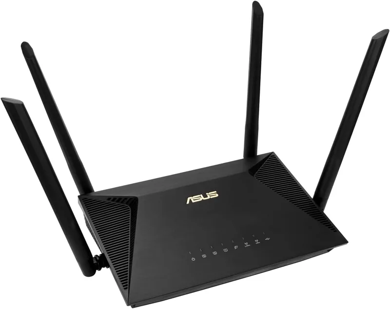 ASUS RT-AX53U 90IG06P0-MO3510 Router, Svart