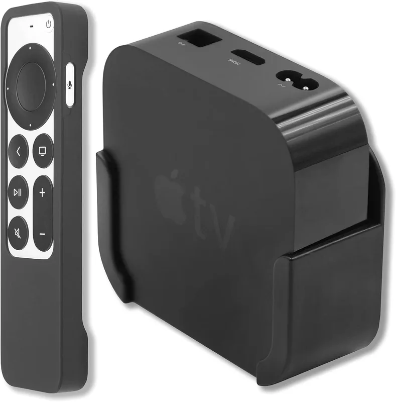 Pinowu Väggmonterad konsolhållare kompatibel med Apple TV 4K/HD