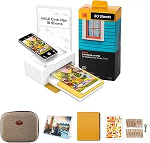 KODAK Dock Plus PD460 med fotopapper och tillbehör