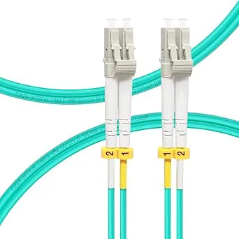 1M OM4 LC till LC LWL fiberoptisk patchkabel