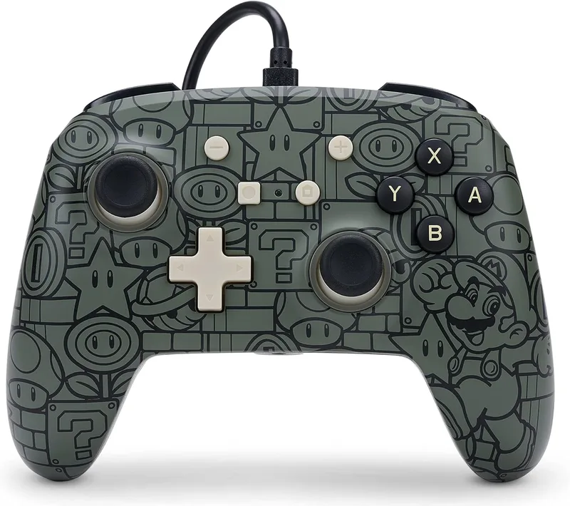 PowerA Yoshi Vert, Blanc USB Manette de jeu Analogique/Numérique Nintendo Switch