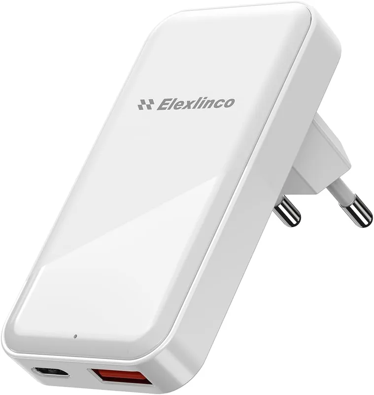 Elexlinco 20W 2-Port USB Charger