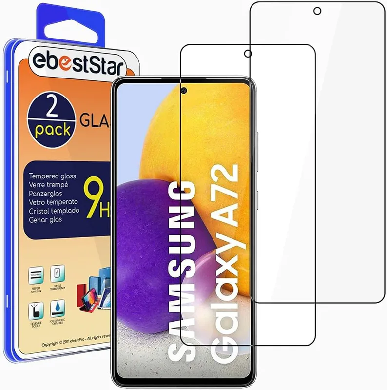 ebestStar Skärmskydd x2 för Samsung Galaxy A72