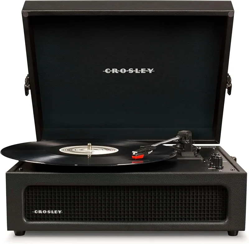 Crosley CR8017B-BK4 Voyager bluetooth-skivspelare