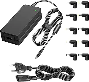 19V 3,42A universell bärbar laddare AC till DC 19 volt 65 W nätadapter för 19 V 3.16A 2.37A HP Acer ASUS Lenovo Gateway PC bärbar dator.