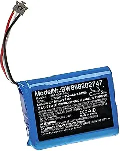 vhbw batteri kompatibel med Garmin 010-01879-00