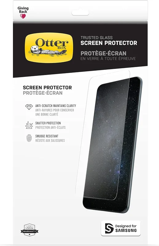 OtterBox Trusted Glass skärmskydd för Samsung Galaxy S21 FE 5G