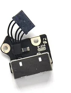 Pardarsey Ersättningskontakt AC DC-in Power Jack DC Board Charging Port kompatibel med MacBook Pro Retina A1398 15" 820-3109-A-serien (2012–2014 år)