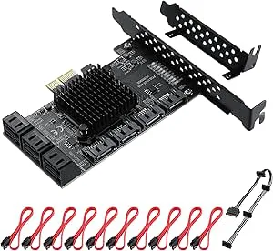 StarTech.com PCIe SATA-kort 10-port