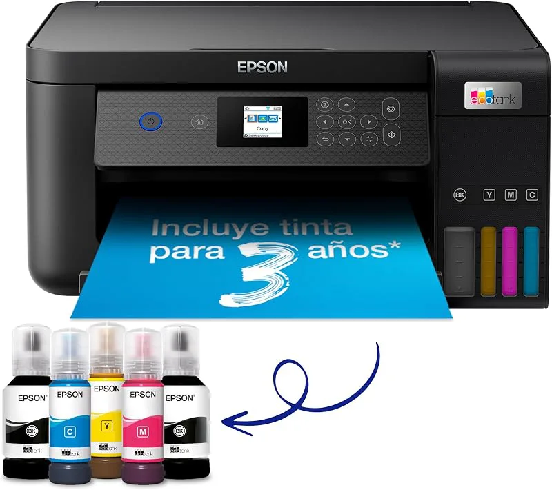 Epson C11CJ63405 Skrivare, 375 x 347 x 187 mm, Svart