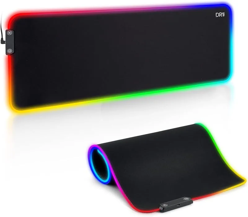 DR1TECH Anka Pro XXL Gaming LED-Musmatta
