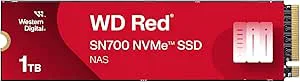 Western Digital WD Red SN700 1TB NVMe SSD for NAS devices