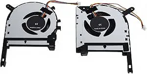 CPU GPU Kylfläkt för ASUS, Byte Av Kylfläkt för Bärbar Dator för ASUS TUF FX505ge FX505gm FX505dt FX705