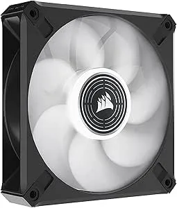 Corsair ML120 LED ELITE, 120mm PWM LED Fan (Corsair AirGuide Technology, Magnetic Levitation Bearing, Up to 2,000 RPM, Eight Vibrant LEDs, Low Noise,
