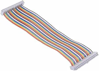40 stift regnbågsfärg flexibel kvinna till kvinna breakout expansion GPIO adapterkabel