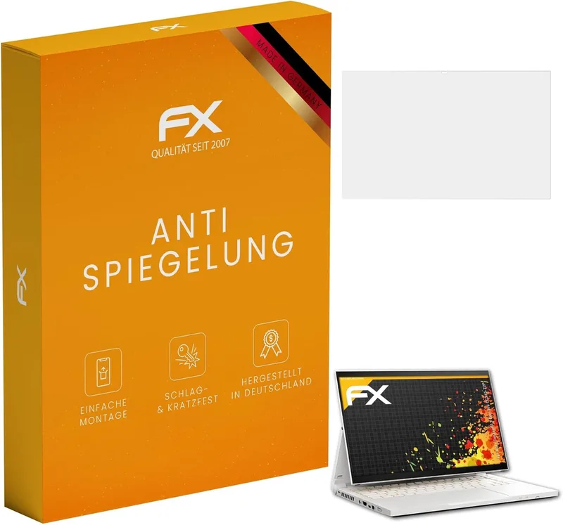 atFoliX Skärmskydd är kompatibel med Acer ConceptD 3 Ezel Pro CC315-72P