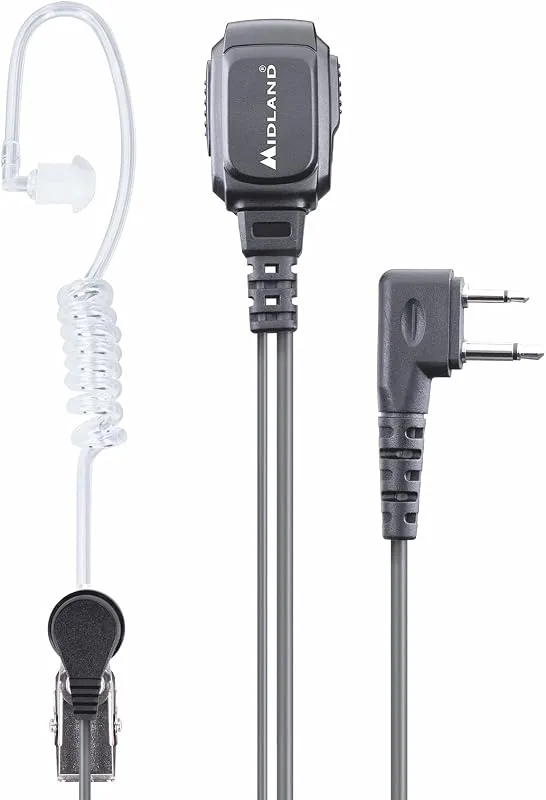Midland MA31-L C1497 mono-headset med mikrofon