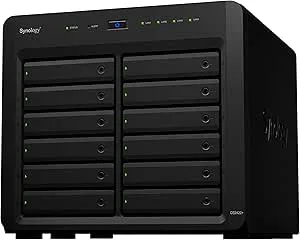 Synology DS2422+ 12-bay skrivbordsmodell, svart