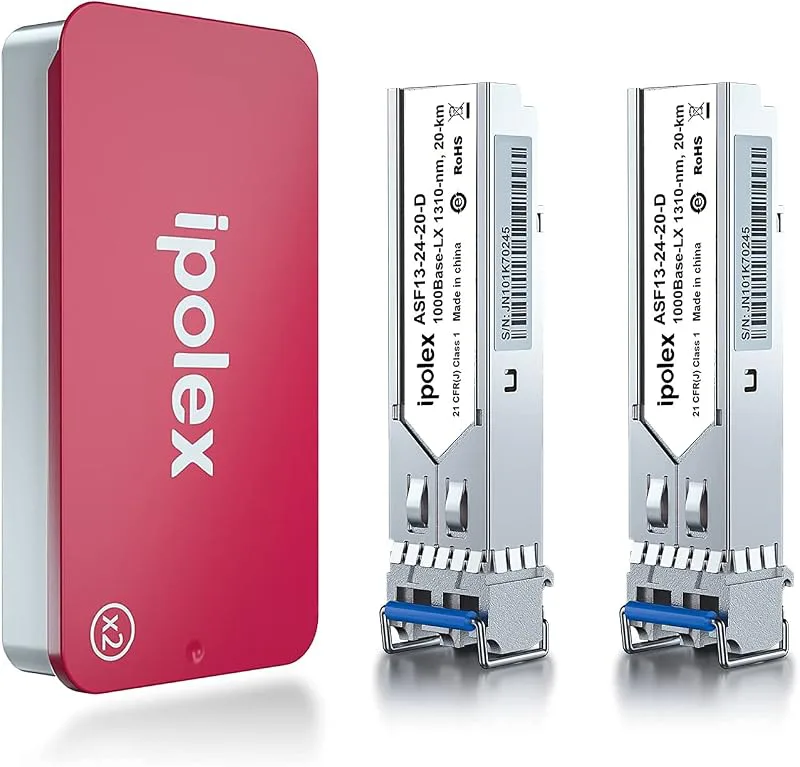 ipolex Gigabit LX Single Mode SFP-sändtagare