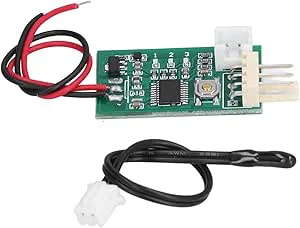 Eujgoov Fläkttemperaturkontroll DC 12V PWM PC CPU Fläkt Temperaturkontroll Hastighetskontroll CPU Larmmodul