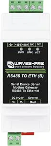Waveshare Industrial Serial Server RS485 to RJ45 Ethernet TCP/IP