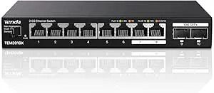 Tenda 2,5 Gbit Switch Med 8 Portar