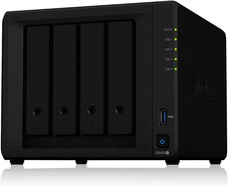 Synology DS420+ 4-bay-32 TB paket med 4 x 8 TB HAT5300