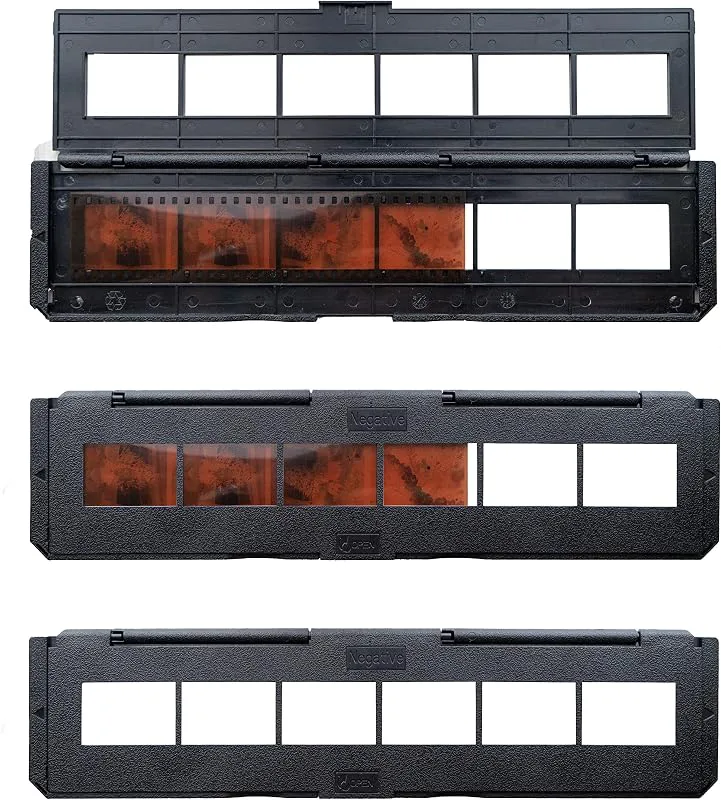 Magnasonic lång bricka negativ filmhållare för 35 mm kompatibla filmskanner