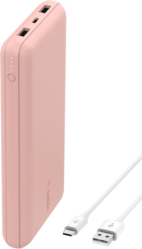 Belkin BoostCharge bärbar USB-C laddare och 20K-powerbank