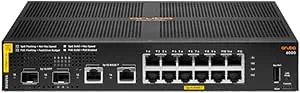 Aruba 6000 12G Class4 PoE 2G/2SFP 139W hanterad L3 Gigabit Ethernet