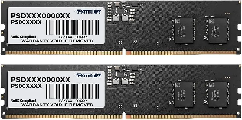Patriot Signature Line Series DDR5 32 GB (2 x 16 GB) 4800 MHz UDIMM Kit
