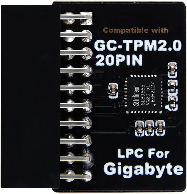 TPM2.0-modul LPC 20-stiftsmodul med Infineon SLB9665