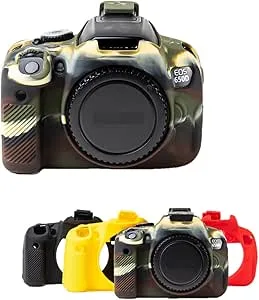 Canon EOS 600D/650D/700D kameraskal i silikon böjbar skyddande mjuk