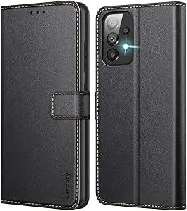 Samsung Galaxy A33 5G PU wall, detach,3 card,Black