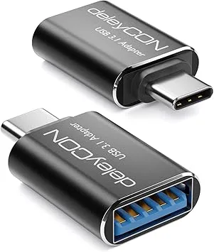 deleyCON USB-C till USB Adapter