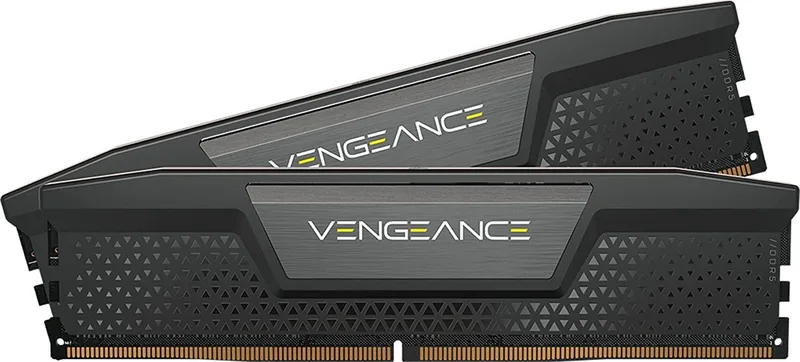 Corsair VENGEANCE DDR5 64GB (2x32 GB) DDR5 5200MHz C40 Optimerat för Intel (Anpassade XMP 3.0-profiler, Kompakt formfaktor, Robust värmespridare av aluminium) Svart, CMK64GX5M2B5200C40